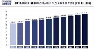 Lipid-lowering Drugs Market Size To Reach USD 46.58 Bn By 2033