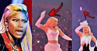 A Fan Throws Object At Nicki Minaj During Her Concert And Rapper Threw It Right Back