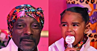 Snoop Dogg's Granddaughter Adorably Teaches Him French While Wearing Pink And Having Tea In Paris Olympics Promo