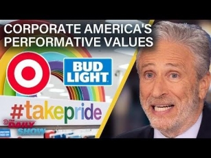 Jon Stewart Takes Down Corporate America’s Fake Morality