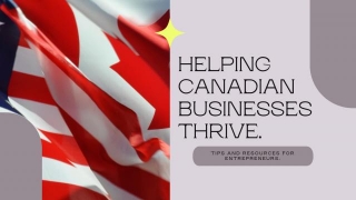 Grants And Contributions, Loans, Tax Credits, Wage Subsidies, And Other Business Supports In Canada