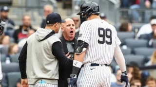 Aaron Judge Of Yankees Ejected For First Time In Career