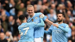 Manchester City, Led By Haaland, Maintain Composure In Premier League Title Pursuit
