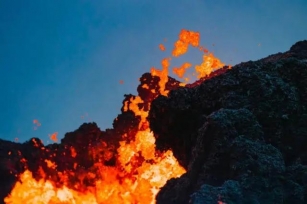 Kilauea Volcano Erupts In Hawaii's National Park