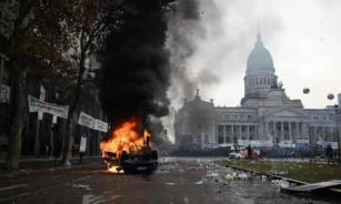 Argentina Senate Narrowly Approves Austerity Measures Amid Violent Protests