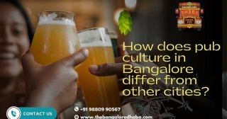 How Does Pub Culture In Bangalore Differ From Other Cities?