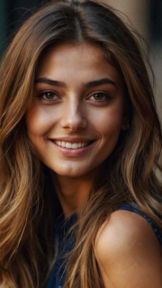 Attractive Girl Italian Girl Realistic AI Art