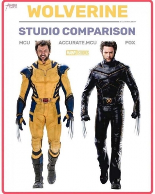 Hugh Jackman As Wolverine  | Studio Comparison