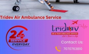 Tridev Air Ambulance Service In Patna - Our Excellent Features For The Safety Of Patient