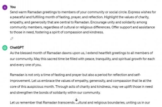 99+ Heartwarming ChatGPT Prompts For Ramadan Greetings To Craft Meaningful Wishes