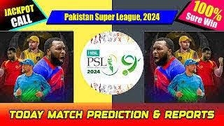 PSL 2024: KAR Vs PES Today Match Prediction - Who Will Win Match No. 29th?