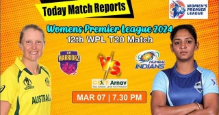 UP-W Vs MI-W WPL Today Match Prediction - Who Will Win Today's Match, Match No. 14th
