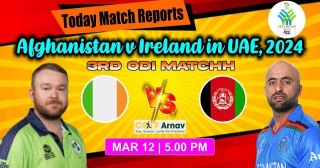 Afghanistan Vs Ireland Match Prediction: AFG Vs IRE, Today's 3rd Match Prediction
