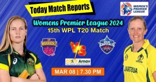 WPL 2024, Delhi Capitals Vs Up Warriorz WPL Today Match Prediction, Match No. 15th