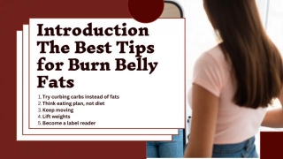 The Best Tips For Burn Belly Fats: What Foods Help Burn Belly Fat?