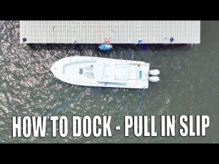 How And When To Turn A Boat When Parking In A Boat Slip Under Sail