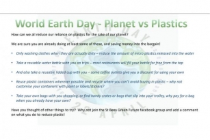 Earth Day 2024 – Raising Awareness Of Plastic Consumption