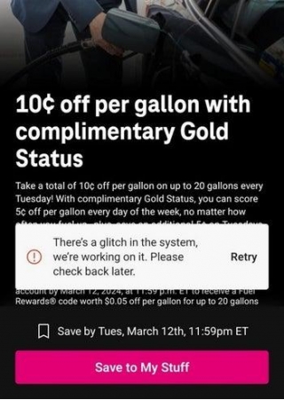 Glitch Prevents T-Cell Subscribers From Getting One Among Their T-Cell Tuesdays Rewards