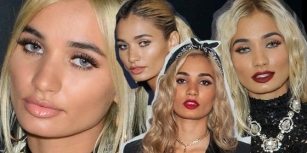 2024 Celebrity Scoop: Pia Mia’s Icy Blue Eyes Colored Contact Lens Revealed
