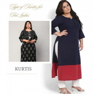 Type Of Kurtis For Fat Ladies| Kurti Designs For Plus Size Women In 2024
