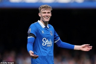 Everton ‘set Their Price For Man United Target Jarrad Branthwaite’… With Old Trafford Bosses ‘hoping To Do A Deal For The Highly Rated Defender Before The End Of June’ After His England Axe