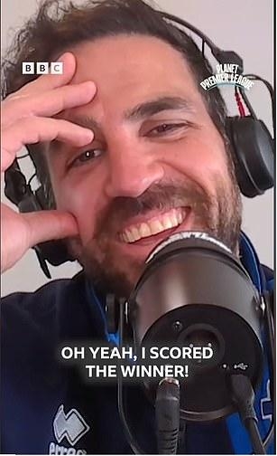 Cesc Fabregas Reveals The Surprising Game He Was Told NOT To Celebrate Scoring In Over Fear Of Crowd Trouble… Before His Team-mate Was Struck By An Object Thrown By A Fan