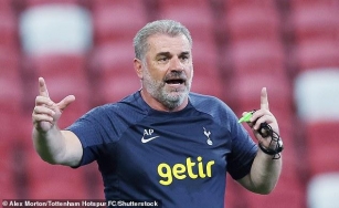 Ange Postecoglou Admits He’s ‘not Interested’ In Tottenham’s Set Piece Struggles… As Spurs Boss Quotes Billy Joel And Says He WILL Build A Successful Side In North London
