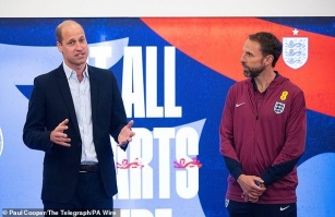 Prince Louis Offers The England Squad Advice On How To Win Euro 2024 As His Father Prince William Tells Stars The Young Royal Recommended They Eat ‘double Portions’ To Clinch Victory