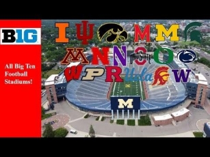 All Big 10 Football Stadiums Ranked By Capacity
