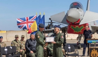 RAF Fighter Squadron Arrives In Romania