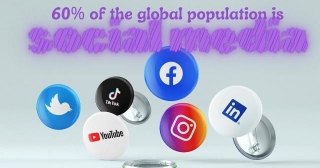 60% Of The Globes Population Is On Social Media........