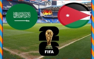 تفاصيل مواجهةالسعودية ضد الاردن / تصفيات اسيا لكأس العالم2026