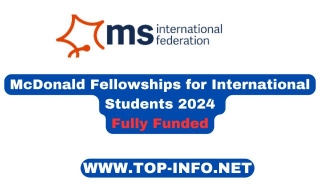 McDonald Fellowships For International Students 2024 (Fully Funded)