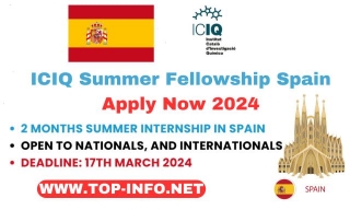 ICIQ Summer Fellowship Spain | Apply Now 2024