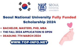 Seoul National University Fully Funded Scholarship 2024