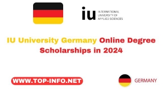 IU University Germany Online Degree Scholarships In 2024