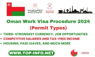 Oman Work Visa Procedure 2024 (Permit Types)