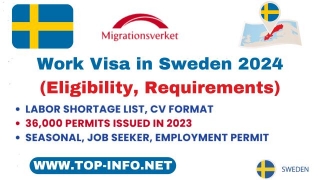 Work Visa In Sweden 2024 (Eligibility, Requirements)