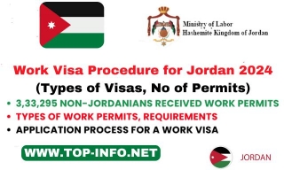 Work Visa Procedure For Jordan 2024 (Types Of Visas, No Of Permits)
