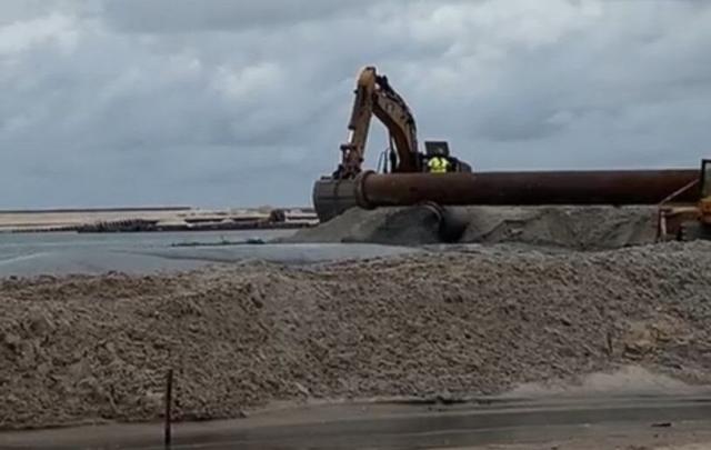 Coastal Highway: Govt begins sand-filling portions of Landmark beach