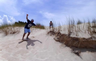 Sandboarding In Uruguay