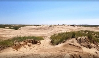 Kansas Desert & Sand Dunes: Little Gobi, Syracuse Sand Dunes And Sandhills State Park