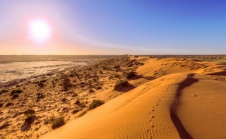 Meet The Big Red Sand Dune In The Simpson Desert Of Australia