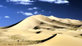 Sandboarding In Mongolia