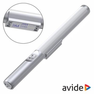 Armadura LED Com Sensor E Bateria 2.5W 30cm 3000K 200lm AVIDE