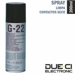 Spray De 200ml Limpa Contactos Seco G-22