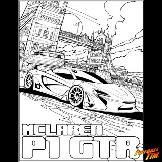 BONUS SKETCHES! McLaren P1 GTR, Ideation And Movie Cars!