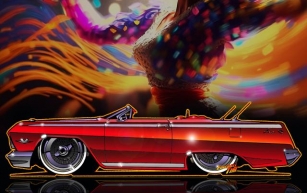 Fireball launches 1962 CHEVY IMPALA LOWRIDER for Saturday…