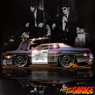 Legendary BLUES BROTHERS SKETCH Crashes The Fireball Garage!