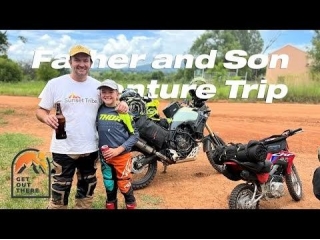 Adventure Trip In Africa Father And Son